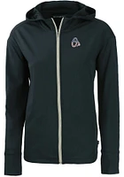 Cutter and Buck Cincinnati Bearcats Womens Charcoal Vault Evoke Hood Heavy Weight Jacket