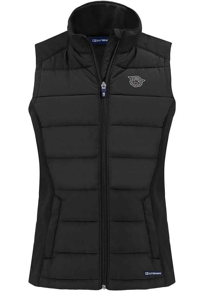 Cutter and Buck Cincinnati Bearcats Womens Black Vault Evoke Vest