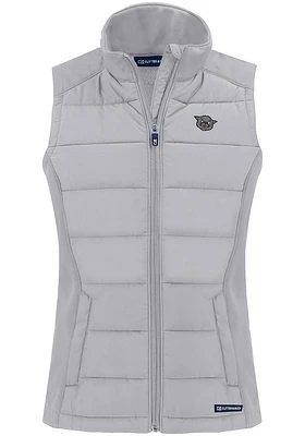 Cutter and Buck Cincinnati Bearcats Womens Charcoal Vault Evoke Vest