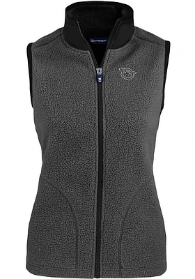 Cutter and Buck Cincinnati Bearcats Womens Grey Vault Cascade Sherpa Vest