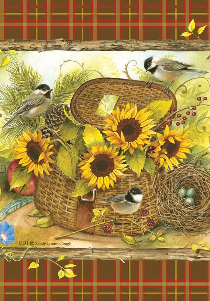 Kansas 28x40 Silk Screen Banner - Gold
