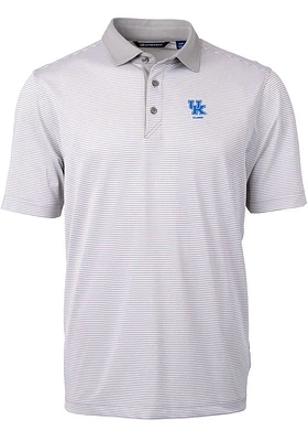 Cutter and Buck Kentucky Wildcats Alumni Virtue Eco Pique Micro Stripe Big Tall Polo