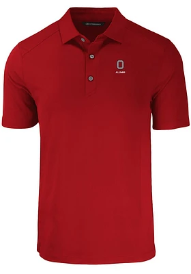 Cutter and Buck Ohio State Buckeyes Cardinal Alumni Forge Eco Stretch Big Tall Polo