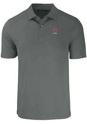 Cutter and Buck Ohio State Buckeyes Mens Alumni Forge Recycled Short Sleeve Polo