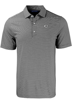 Cutter and Buck Cincinnati Reds Mono Forge Double Stripe Big Tall Polo