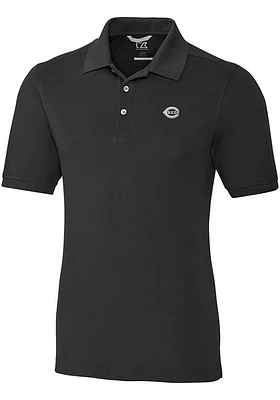 Cutter and Buck Cincinnati Reds Mono Advantage Pique Big Tall Polo