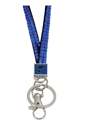St Louis Blues Blue Gem Lanyard - Blue