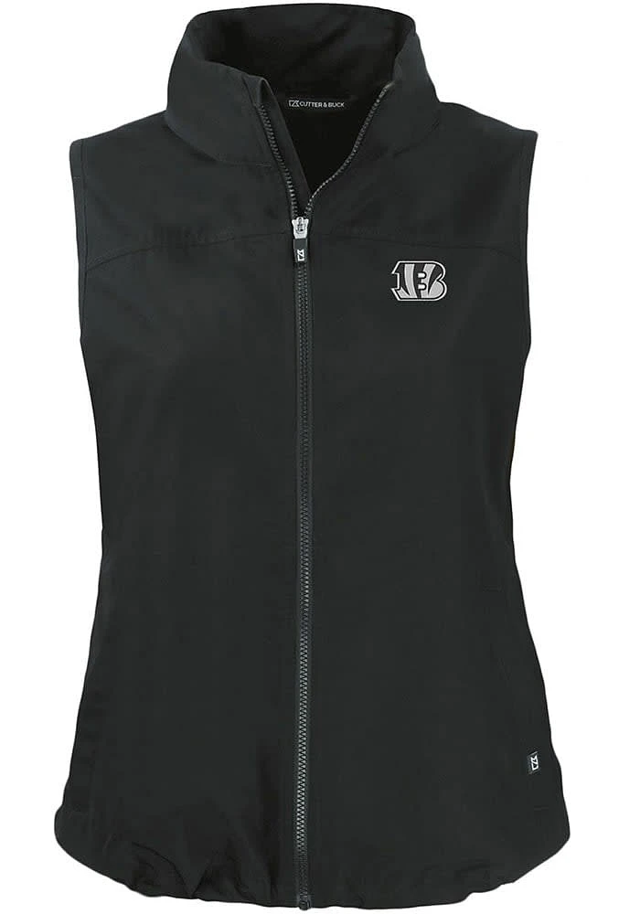 Cutter and Buck Cincinnati Bengals Womens Mono Charter Vest