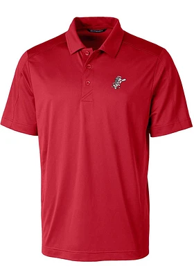 Cutter and Buck Cincinnati Reds Mens Cooperstown Prospect Short Sleeve Polo