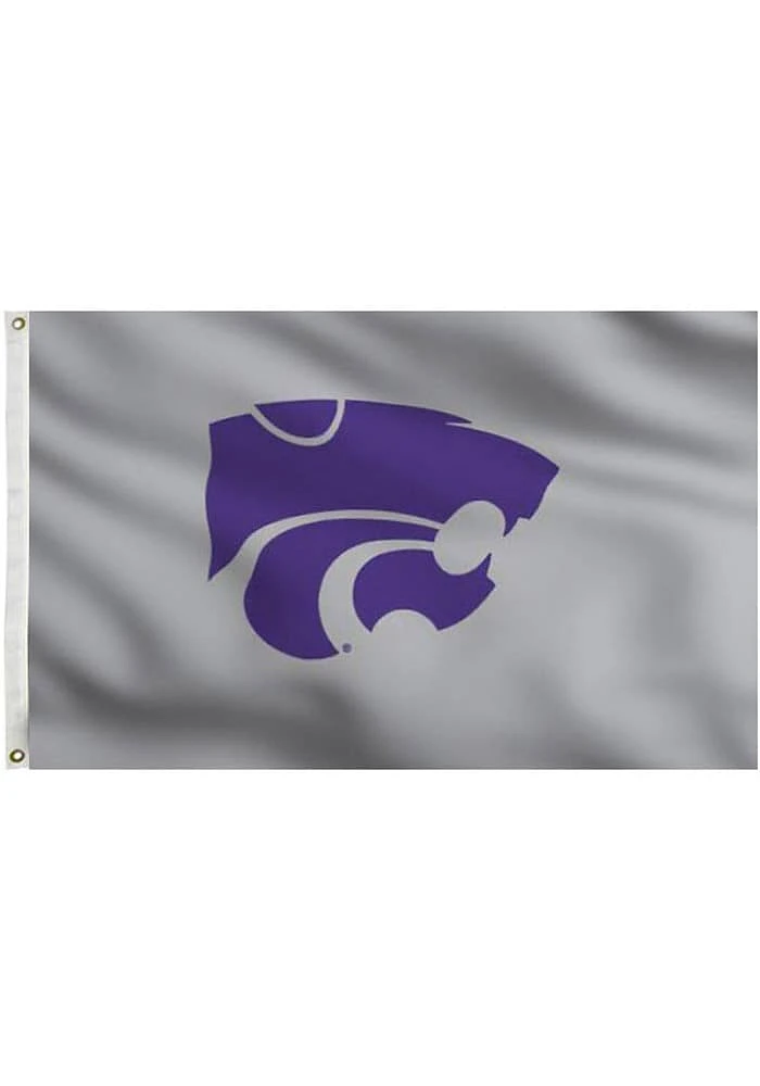 K-State Wildcats 3x5 Grommet Silk Screen Grommet Flag