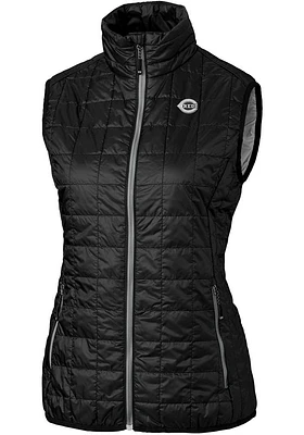 Cutter and Buck Cincinnati Reds Womens Mono Rainier PrimaLoft Vest