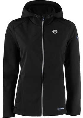 Cutter and Buck Cincinnati Reds Womens Mono Evoke Light Weight Jacket