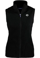 Cutter and Buck Cincinnati Reds Womens Mono Cascade Sherpa Vest