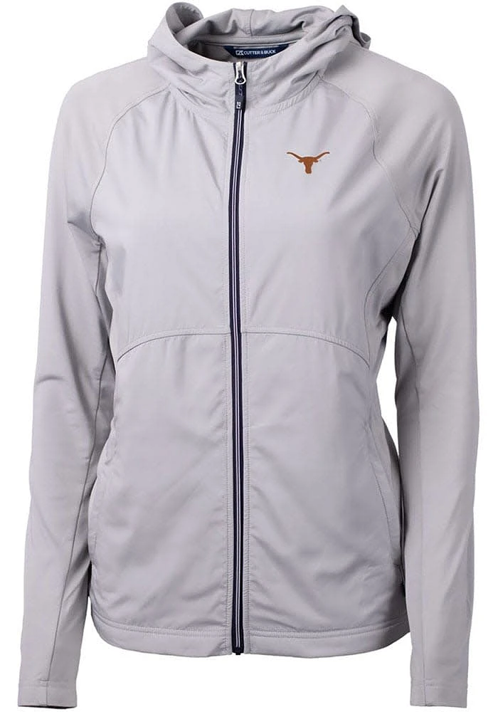 Cutter and Buck Texas Longhorns Womens Adapt Eco Light Weight Jacket