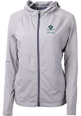 Cutter and Buck UNCW Seahawks Womens Grey Adapt Eco Light Weight Jacket