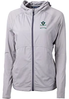 Cutter and Buck UNCW Seahawks Womens Grey Adapt Eco Light Weight Jacket