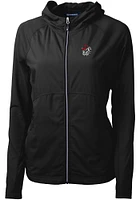 Cutter and Buck Georgia Bulldogs Womens Black Adapt Eco Light Weight Jacket