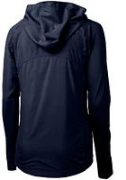 Cutter and Buck BYU Cougars Womens Navy Blue Adapt Eco Light Weight Jacket