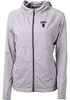 Cutter and Buck Howard Bison Womens Grey Adapt Eco Light Weight Jacket