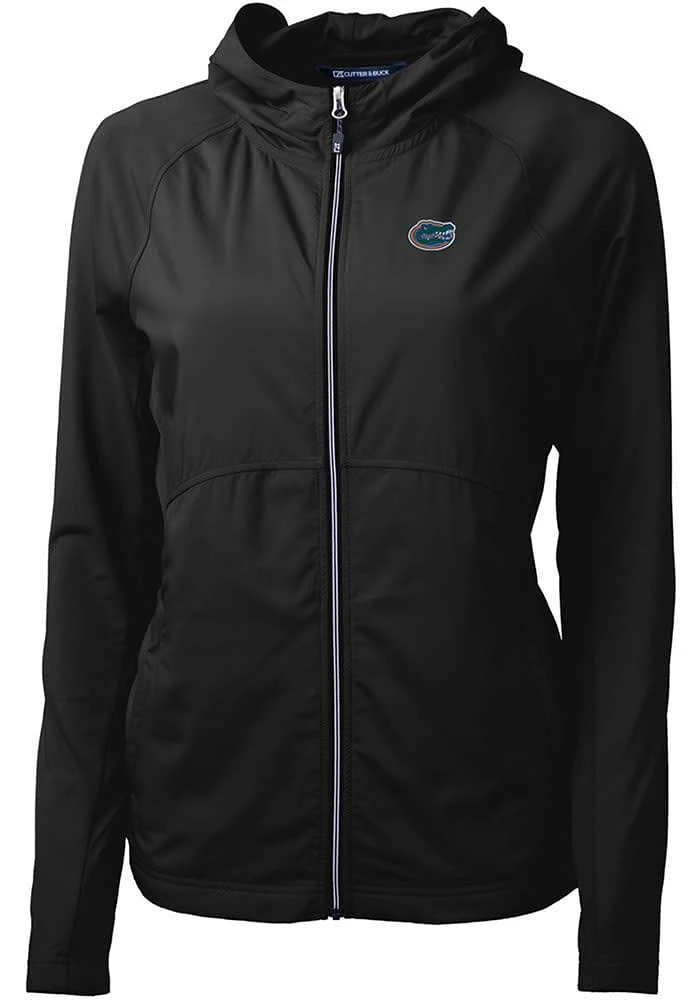 Cutter and Buck Florida Gators Womens Black Adapt Eco Light Weight Jacket