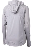 Cutter and Buck BYU Cougars Womens Grey Adapt Eco Light Weight Jacket