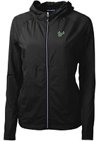 Cutter and Buck South Florida Bulls Womens Black Adapt Eco Light Weight Jacket