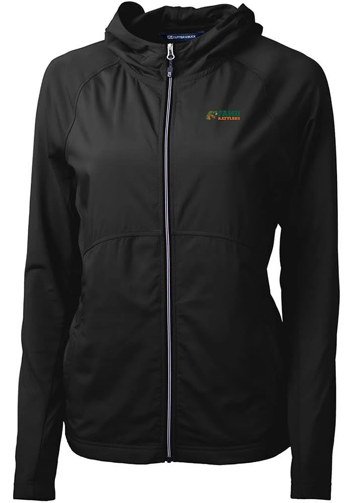 Cutter and Buck Florida A&M Rattlers Womens Black Adapt Eco Light Weight Jacket