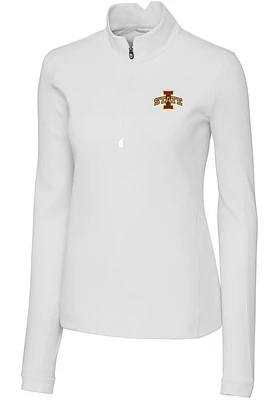 Cutter and Buck Iowa State Cyclones Womens Traverse Qtr Zip