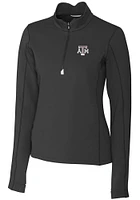 Cutter and Buck Texas A&M Aggies Womens Traverse Qtr Zip