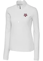 Cutter and Buck Texas A&M Aggies Womens Traverse Qtr Zip
