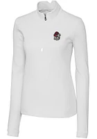 Cutter and Buck Georgia Bulldogs Womens Traverse Qtr Zip