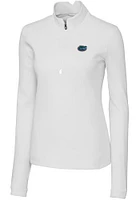 Cutter and Buck Florida Gators Womens Traverse Qtr Zip