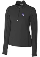 Cutter and Buck Northwestern Wildcats Womens Traverse Qtr Zip