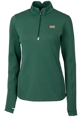 Cutter and Buck Florida A&M Rattlers Womens Traverse Qtr Zip