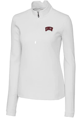 Cutter and Buck UNLV Runnin Rebels Womens White Traverse Qtr Zip