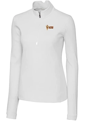 Cutter and Buck Arizona State Sun Devils Womens Traverse Qtr Zip