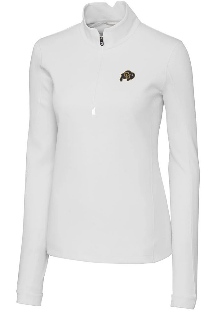 Cutter and Buck Colorado Buffaloes Womens Traverse Qtr Zip