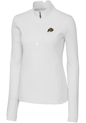 Cutter and Buck Colorado Buffaloes Womens Traverse Qtr Zip