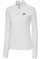 Cutter and Buck Purdue Boilermakers Womens Traverse Qtr Zip
