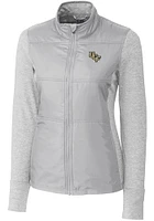 Cutter and Buck UCF Knights Womens Stealth Hybrid Quilted Medium Weight Jacket