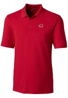 Cutter and Buck Cincinnati Reds Mens Red Forge Big Tall Polos Shirt