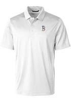 Cutter and Buck Boston Red Sox Mens Prospect Textured Big Tall Polos Shirt