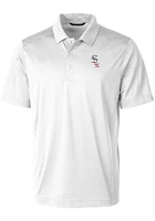 Cutter and Buck Chicago White Sox Mens Prospect Textured Big Tall Polos Shirt