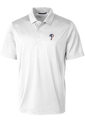 Cutter and Buck Philadelphia Phillies White Prospect Textured Big Tall Polo