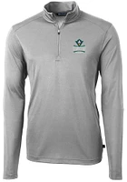 Cutter and Buck UNCW Seahawks Mens Virtue Eco Pique Long Sleeve Qtr Zip Pullover
