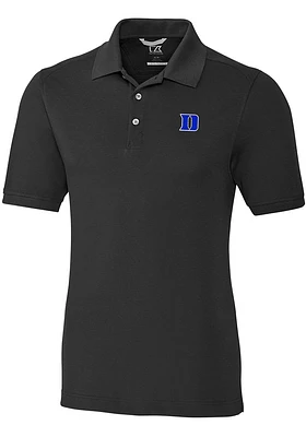 Cutter and Buck Duke Blue Devils Mens Advantage Short Sleeve Polo