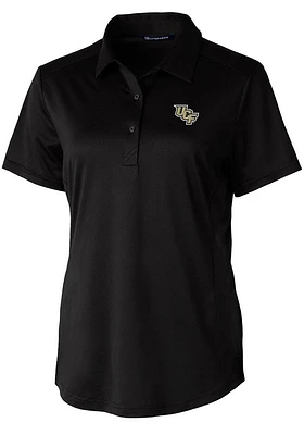 Cutter and Buck UCF Knights Womens Prospect Textured Short Sleeve Polo Shirt