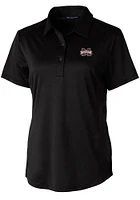 Cutter and Buck Mississippi State Bulldogs Womens Prospect Textured Short Sleeve Polo Shir