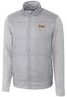 Cutter and Buck Arizona State Sun Devils Mens Stealth Hybrid Quilted Medium Weight Jacket
