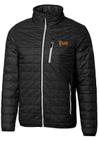 Cutter and Buck Arizona State Sun Devils Mens Black Rainier PrimaLoft Puffer Filled Jacket